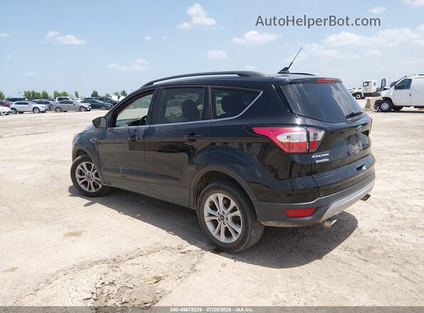 1FMCU0GD9JUC69923 2018 FORD ESCAPE Black Задня ліва чверть