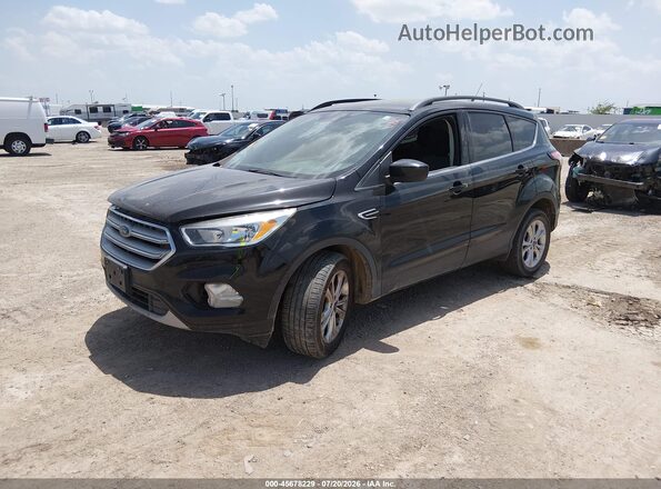 1FMCU0GD9JUC69923 2018 FORD ESCAPE Black Передня ліва чверть