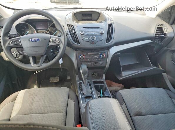 1FMCU0GD9JUD54938 2018 FORD ESCAPE Silver Dashboard view