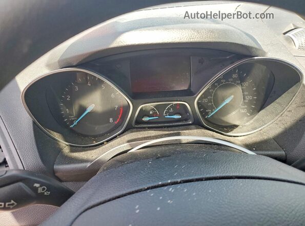 1FMCU0GD9JUD54938 2018 FORD ESCAPE Silver Instrument cluster view