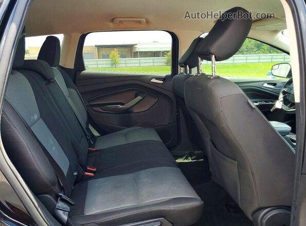 1FMCU0GD9KUB47581 2019 FORD ESCAPE Black Rear interior view