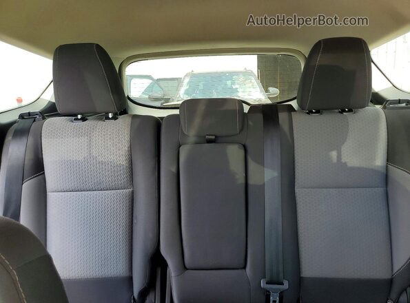1FMCU0GD9KUB47581 2019 FORD ESCAPE Black Rear seats view