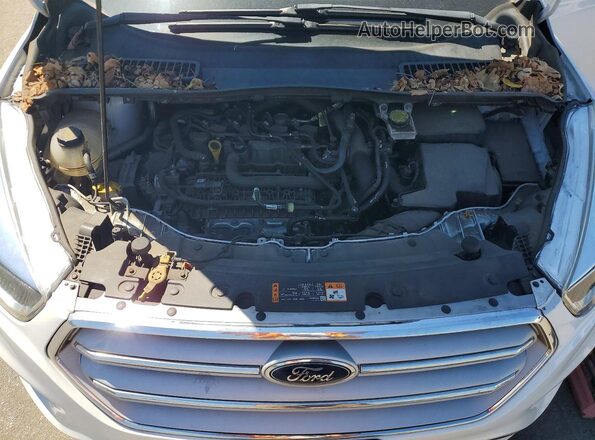 1FMCU0GD9KUC34204 2019 FORD ESCAPE White Widok komory silnika