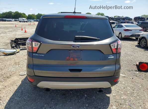 1FMCU0GDXHUB28627 2017 FORD ESCAPE Gray Rear view