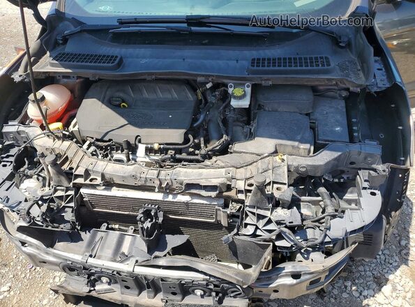 1FMCU0GDXHUB28627 2017 FORD ESCAPE Gray Engine compartment view