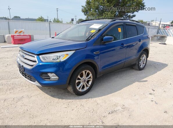 1FMCU0GDXHUB40437 2017 FORD ESCAPE Blue Front left