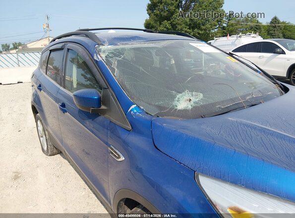 1FMCU0GDXHUB40437 2017 FORD ESCAPE Blue Front view
