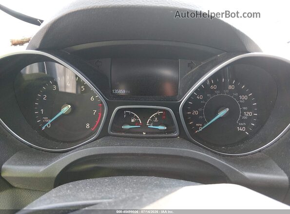 1FMCU0GDXHUB40437 2017 FORD ESCAPE Blue Rear seats view