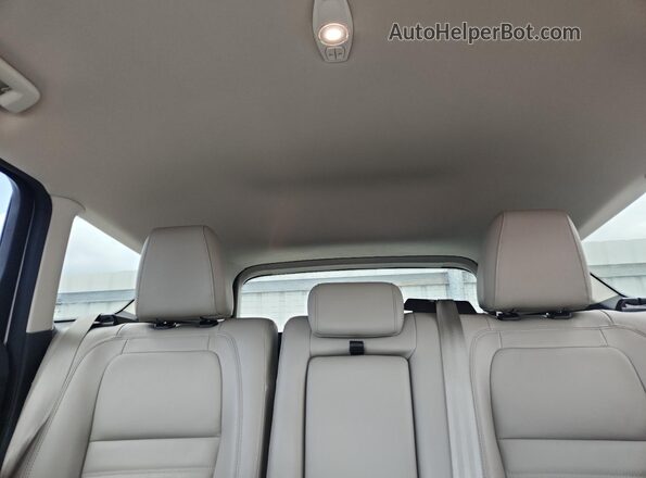 1FMCU0GDXHUB74247 2017 FORD ESCAPE White Rear seats view