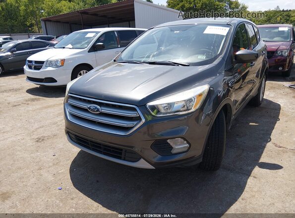 1FMCU0GDXHUB79545 2017 FORD ESCAPE Gray Vista tres cuartos delantera izquierda