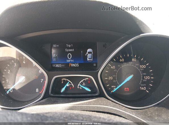 1FMCU0GDXHUB79545 2017 FORD ESCAPE Gray Vista de los asientos traseros