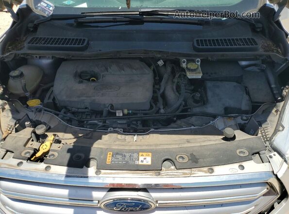 1FMCU0GDXHUB90271 2017 FORD ESCAPE Silver Вид підкапотного простору