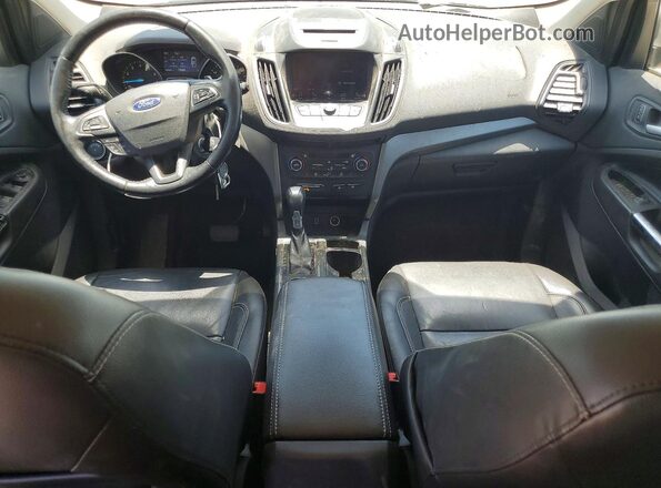 1FMCU0GDXHUB90271 2017 FORD ESCAPE Silver Вид панелі приладів