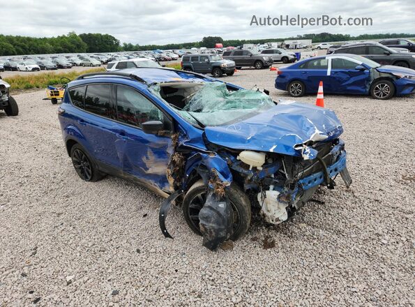 1FMCU0GDXHUB96717 2017 FORD ESCAPE Blue Przód prawy