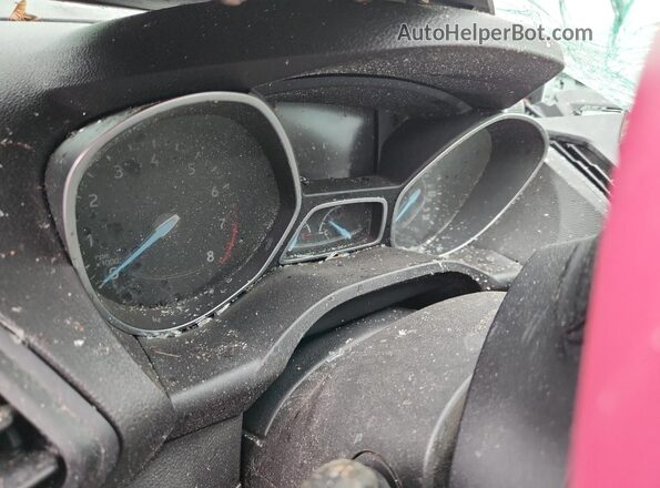 1FMCU0GDXHUB96717 2017 FORD ESCAPE Blue Widok zestawu wskaźników
