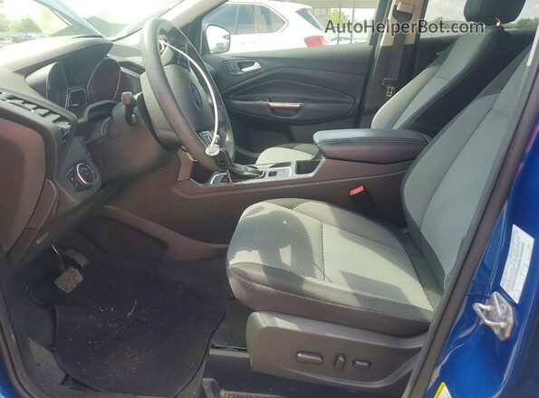 1FMCU0GDXHUC23429 2017 FORD ESCAPE Blue Front interior view