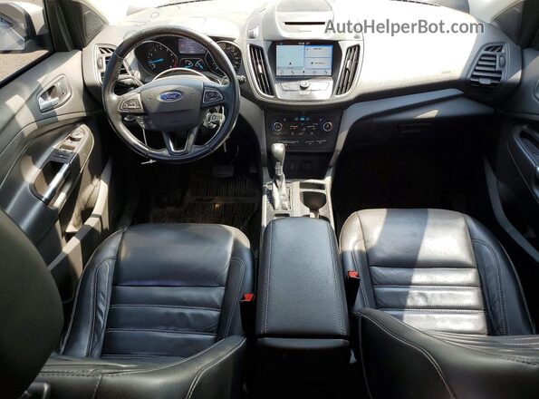 1FMCU0GDXHUD30772 2017 FORD ESCAPE White Vista del salpicadero
