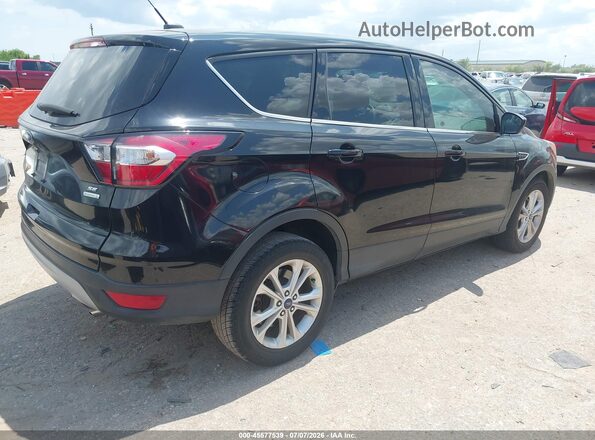 1FMCU0GDXHUE93860 2017 FORD ESCAPE Black უკანა მარჯვენა