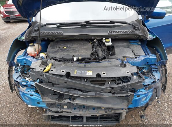 1FMCU0GDXJUA82108 2018 FORD ESCAPE Blue Vista trasera