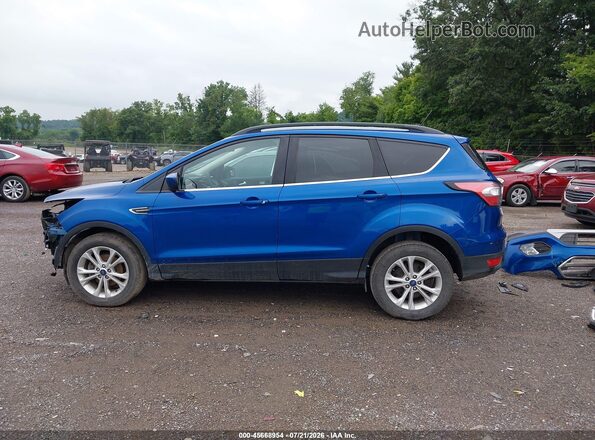 1FMCU0GDXJUA82108 2018 FORD ESCAPE Blue 