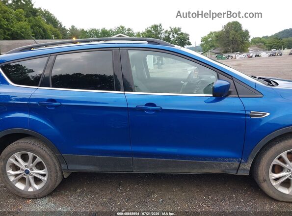 1FMCU0GDXJUA82108 2018 FORD ESCAPE Blue Vista interior de 360 grados