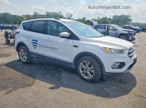1FMCU0GDXJUB12157 2018 FORD ESCAPE Белый Передняя правая четверть