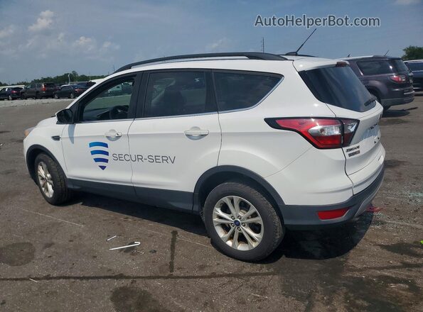 1FMCU0GDXJUB12157 2018 FORD ESCAPE Белый Задняя левая четверть