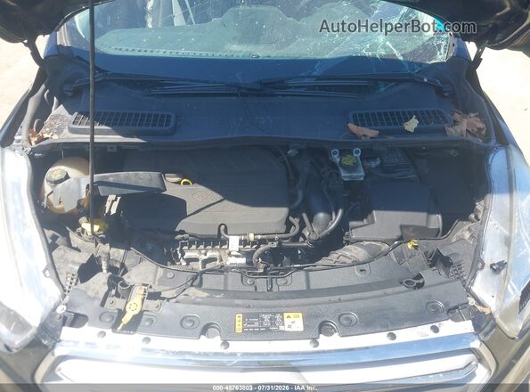 1FMCU0GDXJUB44638 2018 FORD ESCAPE Черный Вид сзади