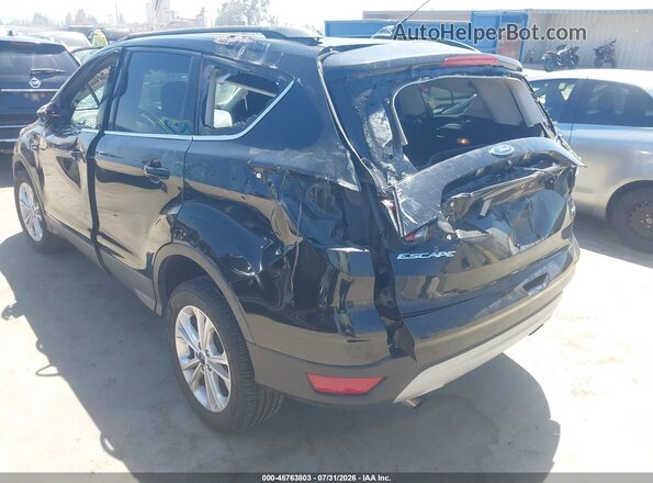 1FMCU0GDXJUB44638 2018 FORD ESCAPE Черный Вид спереди