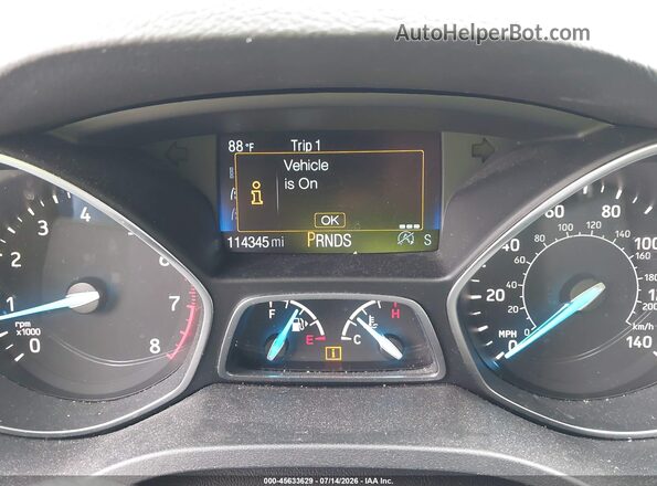 1FMCU0GDXJUB59530 2018 FORD ESCAPE Silver უკანა სავარძლების ხედი