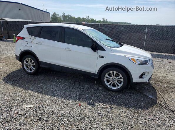 1FMCU0GDXKUA44122 2019 FORD ESCAPE White Przód prawy