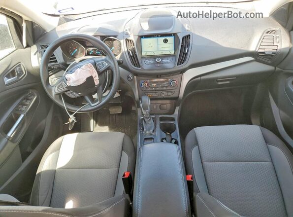 1FMCU0GDXKUB81898 2019 FORD ESCAPE Gray Dashboard view