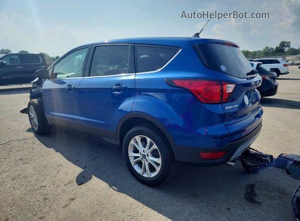1FMCU0GDXKUB92559 2019 FORD ESCAPE Blue Trasero izquierdo