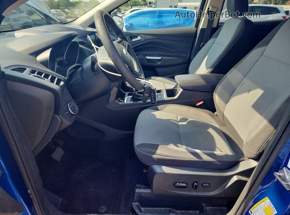 1FMCU0GDXKUB92559 2019 FORD ESCAPE Blue Vista interior delantera