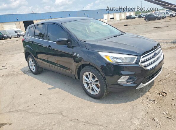 1FMCU0GDXKUB99771 2019 FORD ESCAPE Черный Передняя правая четверть
