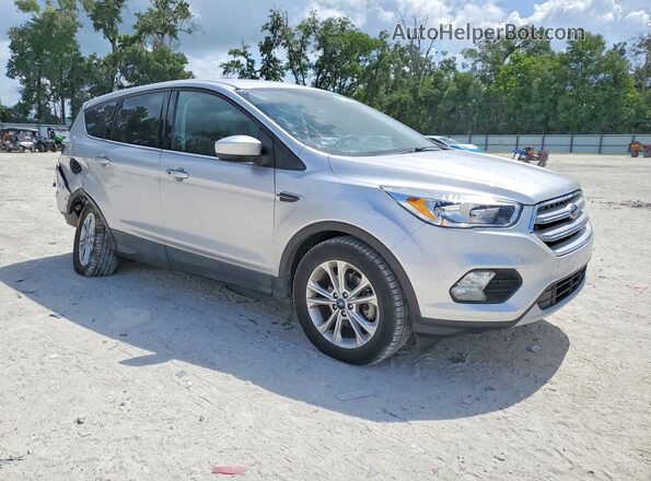 1FMCU0GDXKUC00823 2019 FORD ESCAPE Серебряный Передняя правая четверть