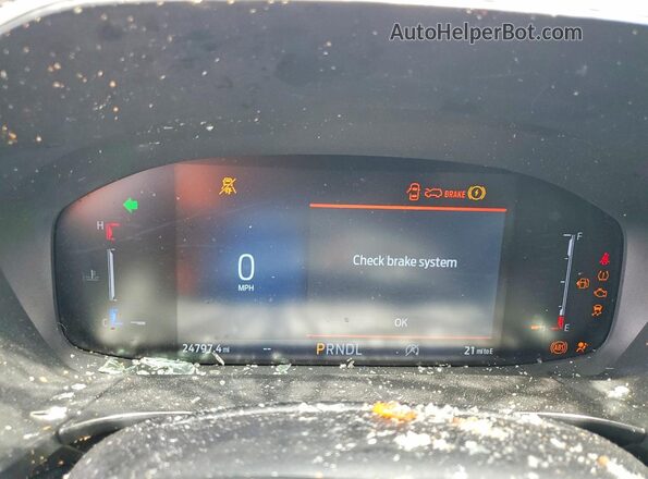 1FMCU0GN1RUB14710 2024 FORD ESCAPE Gray Instrument cluster view
