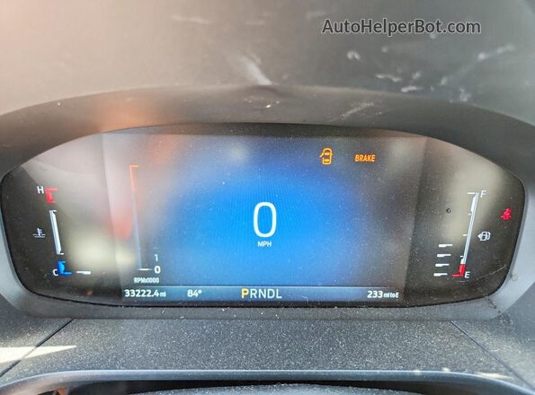 1FMCU0GN3RUA53134 2024 FORD ESCAPE White Vista del cuadro de instrumentos