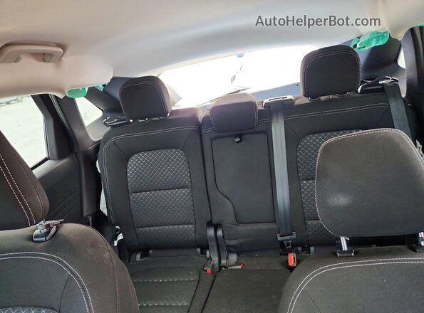 1FMCU0GN4PUB00216 2023 FORD ESCAPE Black უკანა სავარძლების ხედი