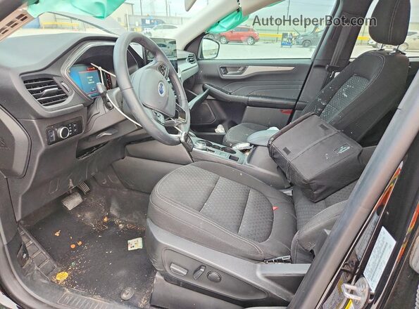 1FMCU0GN4PUB00216 2023 FORD ESCAPE Black წინა სალონის ხედი