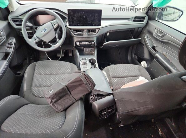 1FMCU0GN4PUB00216 2023 FORD ESCAPE Black წინა პანელის ხედი