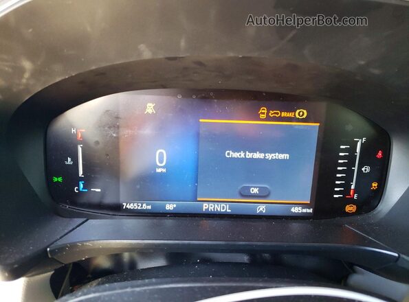 1FMCU0GN4PUB40246 2023 FORD ESCAPE Серый Вид щитка приборов