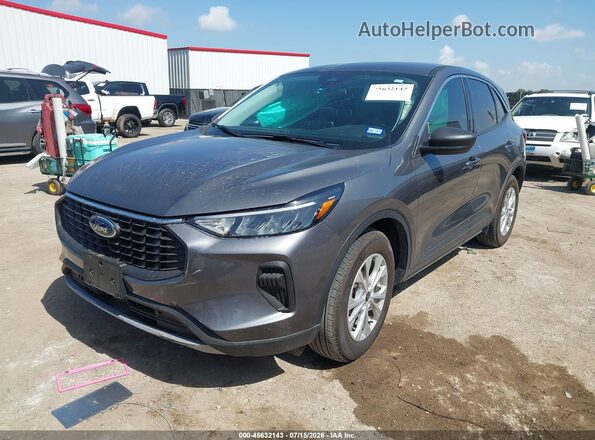 1FMCU0GN7PUB09346 2023 FORD ESCAPE Gray წინა მარცხენა ხედი სამი მეოთხედიდან