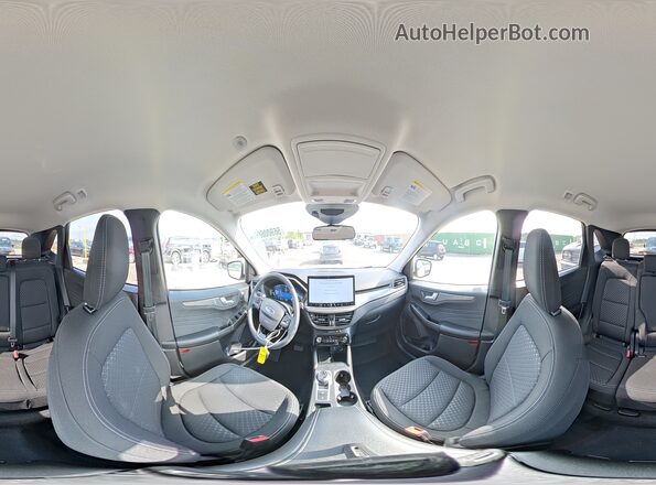1FMCU0GN7PUB40564 2023 FORD ESCAPE Белый Панорамный вид салона 360°