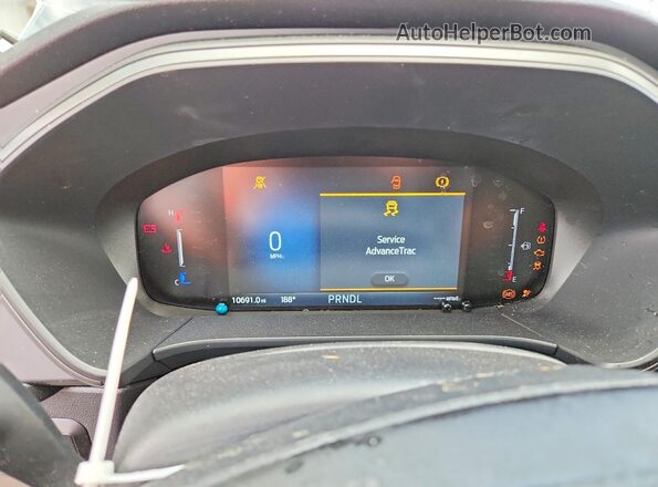1FMCU0GN7SUB66073 2025 FORD ESCAPE Gray Սարքավորումների վահանակի տեսք