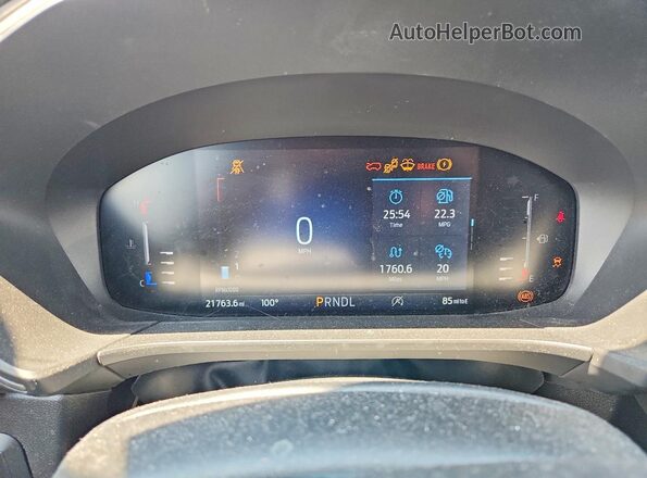 1FMCU0GN8RUB08323 2024 FORD ESCAPE Silver Vista del cuadro de instrumentos