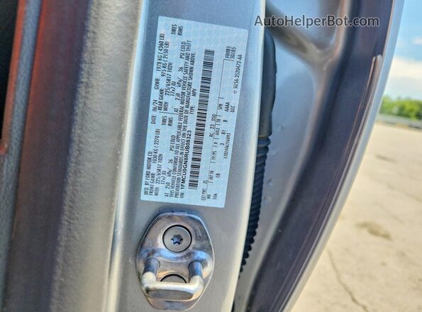 1FMCU0GN8RUB08323 2024 FORD ESCAPE Silver Vista de la etiqueta del VIN
