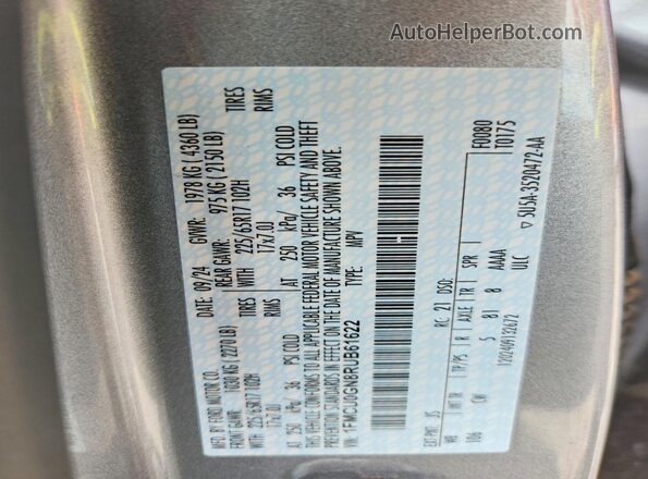 1FMCU0GN8RUB61622 2024 FORD ESCAPE Silver Widok komory silnika