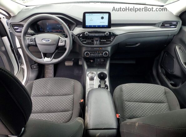1FMCU0GN9PUA69237 2023 FORD ESCAPE White Вид панелі приладів