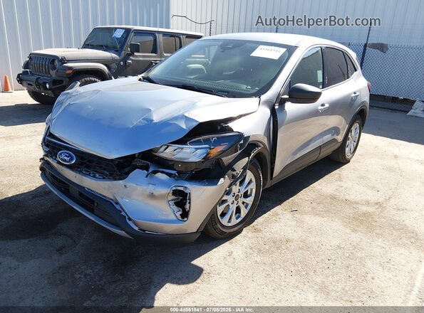 1FMCU0GNXPUA73748 2023 FORD ESCAPE White წინა მარცხენა ხედი სამი მეოთხედიდან